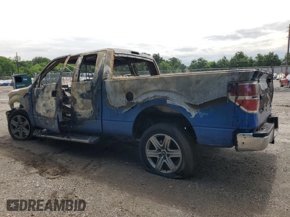 2010 Ford F-150 XL with VIN 1FTEX1EW8AFC27147, listed as a Copart auction lot 63457625 with Not provided miles and Salvage title. Bid and sale history available at DreamBid. Image 2.