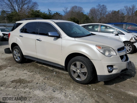 2013 Chevrolet Equinox LT with VIN 1GNALPEK7DZ124564, listed as a Copart auction lot 48228845 with 132,691 mi miles and Salvage Title. Bid and sale history available at carsss.com. Image 4.