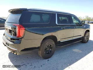 2021 GMC Yukon XL Denali with VIN 1GKS2JKL1MR290903, listed as a Copart auction lot 49654105 with 75,465 mi miles and Salvage Title. Bid and sale history available at carsss.com. Image 3.