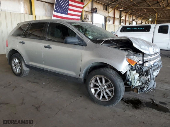 2013 Ford Edge SE with VIN 2FMDK3GC0DBC17870, listed as a Copart auction lot 46654225 with 131,572 mi miles and Salvage Title. Bid and sale history available at carsss.com. Image 4.