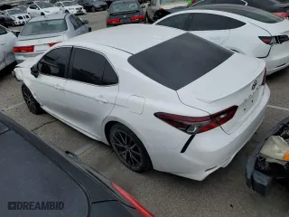 2021 Toyota Camry SE Nightshade with VIN 4T1G11AK1MU427876, listed as a Copart auction lot 49916465 with 141,543 mi miles and Salvage Title. Bid and sale history available at carsss.com. Image 2.