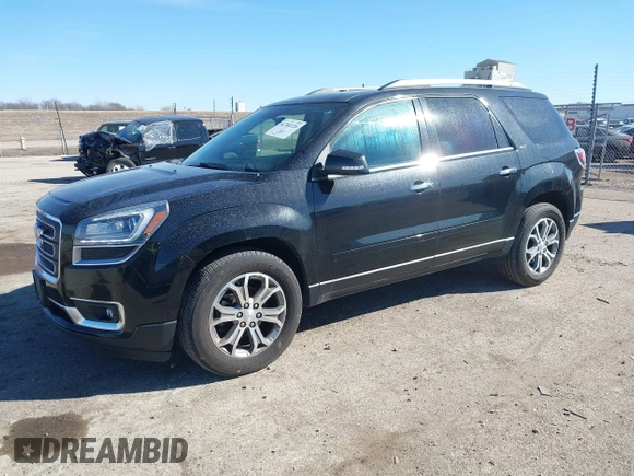 2016 GMC Acadia SLT with VIN 1GKKVRKD2GJ149467, listed as a IAAI auction lot 41702226 with 115,374 mi miles. Bid and sale history available at carsss.com. Image 2.