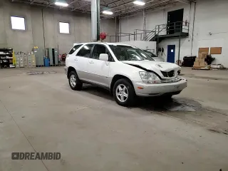 2002 Lexus RX 300 with VIN JTJHF10U220260734, listed as a Copart auction lot 80575794 with 161,218 mi miles and Salvage Title. Bid and sale history available at carsss.com. Image 11.