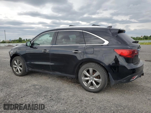 2014 Acura MDX Advance z VIN 5FRYD4H80EB503477, wystawiony jako Copart lot #62566005 z przebiegiem 150 208 mil mil oraz Czysty tytuł • Clean title. Historia ofert i sprzedaży dostępna na DreamBid. Obrazek 2.
