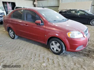 2009 Chevrolet Aveo LS with VIN KL1TD56E39B691552, listed as a Copart auction lot 82042284 with 0 mi miles and Clean Title. Bid and sale history available at carsss.com. Image 4.