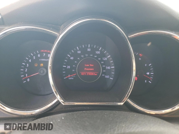 2013 Kia Optima LX with VIN 5XXGM4A71DG237929, listed as a Copart auction lot 50972955 with 210,351 mi miles and Salvage Title. Bid and sale history available at carsss.com. Image 9.
