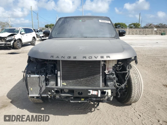 2017 Land Rover Range Rover with VIN SALGR2FV2HA363076, listed as a Copart auction lot 44430135 with 59,275 mi miles and Salvage title. Bid and sale history available at DreamBid. Image 5.
