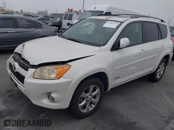 2010 Toyota RAV4 Limited with VIN JTMYF4DV7A5031877, listed as a IAAI auction lot 42382323 with 205,957 mi miles and . Bid and sale history available at DreamBid. Image 17.