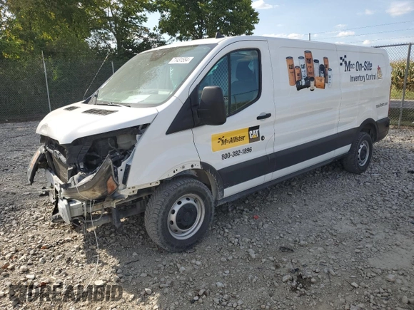 2020 Ford Transit with VIN 1FTBW1Y82LKA36322, listed as a Copart auction lot 71431554 with 164,846 mi miles and Salvage Title. Bid and sale history available at DreamBid. Image 1.