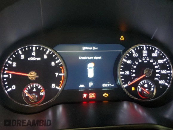 2022 Kia Telluride SX with VIN 5XYP5DHC9NG193935, listed as a Copart auction lot 46589285 with 85,217 mi miles and Salvage title. Bid and sale history available at DreamBid. Image 9.