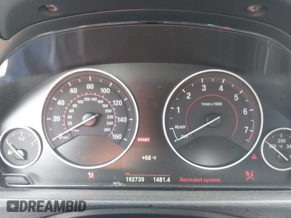 2015 BMW 4 Series 428i xDrive with VIN WBA4C9C50FD330482, listed as a IAAI auction lot 42116547 with 192,739 mi miles and . Bid and sale history available at DreamBid. Image 7.
