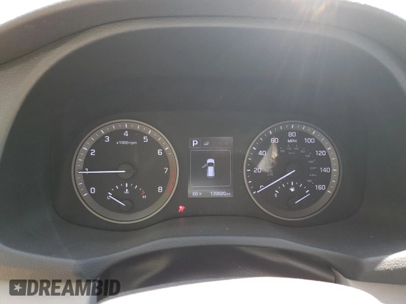 2018 Hyundai Tucson SEL with VIN KM8J3CA4XJU707238, listed as a Copart auction lot 56888575 with 139,020 mi miles and Salvage title. Bid and sale history available at DreamBid. Image 9.