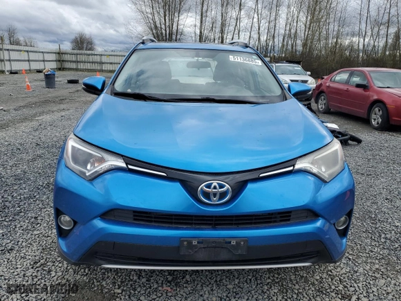 2016 Toyota RAV4 Hybrid XLE with VIN JTMRJREV6GD057190, listed as a Copart auction lot 51136885 with NaN miles and Salvage Title. Bid and sale history available at carsss.com. Image 5.