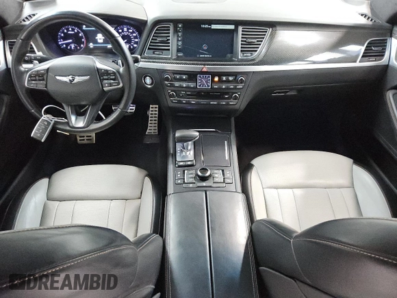 2018 Genesis G80 Sport with VIN KMHGN4JB9JU223084, listed as a Copart auction lot 51990895 with 68,791 mi miles and Clean title. Bid and sale history available at DreamBid. Image 8.