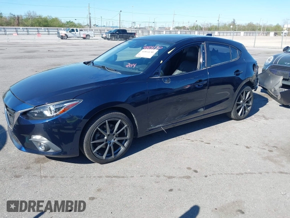 2014 Mazda 3 S Grand Touring with VIN JM1BM1M32E1208762, listed as a IAAI auction lot 41814130 with 117,620 mi miles and . Bid and sale history available at DreamBid. Image 18.