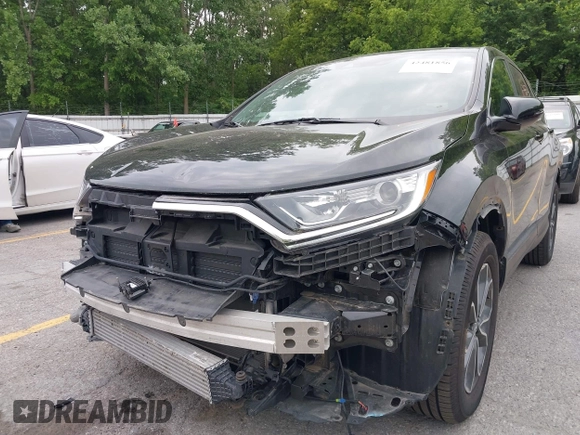 2021 Honda CR-V EX with VIN 5J6RW2H50ML004467, listed as a IAAI auction lot 42481856 with 45,560 mi miles and . Bid and sale history available at DreamBid. Image 6.