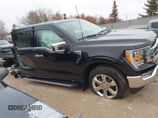 2021 Ford F-150 XL with VIN 1FTFW1E80MFC23042, listed as a IAAI auction lot 41480809 with 1 mi miles. Bid and sale history available at carsss.com. Image 12.