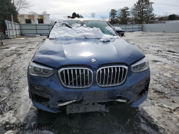 2020 BMW X4 xDrive30i with VIN 5UX2V1C02LLZ32858, listed as a Copart auction lot 42176563 with 0 mi miles. Bid and sale history available at carsss.com. Image 5.