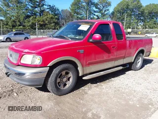 1999 Ford F-150 XL with VIN 1FTRX17LXXNA18592, listed as a IAAI auction lot 40929037 with 1 mi miles. Bid and sale history available at carsss.com. Image 2.