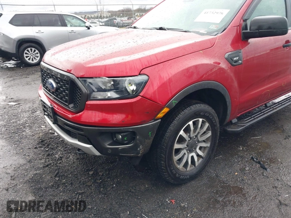 2020 Ford Ranger XL with VIN 1FTER4FH4LLA01154, listed as a IAAI auction lot 41732976 with 56,947 mi miles and . Bid and sale history available at DreamBid. Image 6.