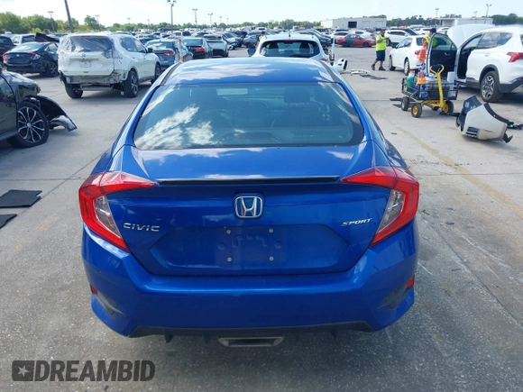 2019 Honda Civic Sport with VIN 2HGFC2F86KH525252, listed as a IAAI auction lot 41998144 with 79,417 mi miles and . Bid and sale history available at DreamBid. Image 16.