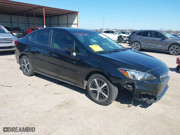 2019 Subaru Impreza Premium with VIN 4S3GKAD65K3627534, listed as a IAAI auction lot 41764771 with 106,408 mi miles. Bid and sale history available at carsss.com. Image 1.