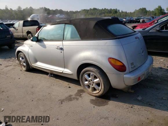 2005 Chrysler PT Cruiser Touring with VIN 3C3EY55E25T505777, listed as a Copart auction lot 69178944 with 0 mi miles and Salvage Title. Bid and sale history available at carsss.com. Image 2.