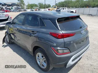 2023 Hyundai Kona SE with VIN KM8K2CAB4PU044179, listed as a IAAI auction lot 42011253 with 14,448 mi miles. Bid and sale history available at carsss.com. Image 3.