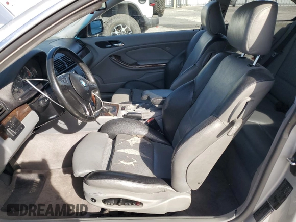 2002 BMW 3 Series 330Ci with VIN WBABN53432PH00160, listed as a Copart auction lot 42356525 with 184,495 mi miles and Salvage Title. Bid and sale history available at carsss.com. Image 7.