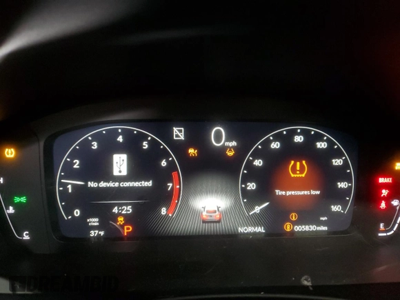 2024 Acura Integra z VIN 19UDE4H20RA012576, wystawiony jako Copart lot #42383085 z przebiegiem 5 830 mil mil oraz Szkoda całkowita • Salvage title. Historia ofert i sprzedaży dostępna na DreamBid. Obrazek 9.