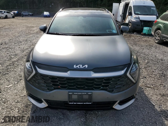 2023 Kia Sportage SX-Prestige with VIN KNDPXCAG9P7044605, listed as a Copart auction lot 56915705 with 43,294 mi miles and Salvage title. Bid and sale history available at DreamBid. Image 5.