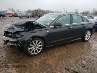 2016 Audi A6 3.0T Prestige with VIN WAUHGAFC9GN009649, listed as a Copart auction lot 44519783 with 64,789 mi miles. Bid and sale history available at carsss.com. Image 1.