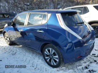 2017 Nissan LEAF S with VIN 1N4BZ0CP8HC305639, listed as a Copart auction lot 42585895 with 21,897 mi miles and Salvage Title. Bid and sale history available at carsss.com. Image 2.