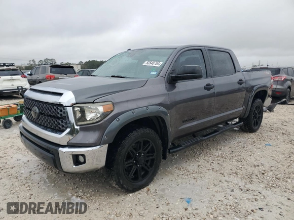 2018 Toyota Tundra 2WD SR5 with VIN 5TFEM5F17JX126470, listed as a Copart auction lot 83548704 with 173,456 mi miles and Clean Title. Bid and sale history available at carsss.com. Image 1.