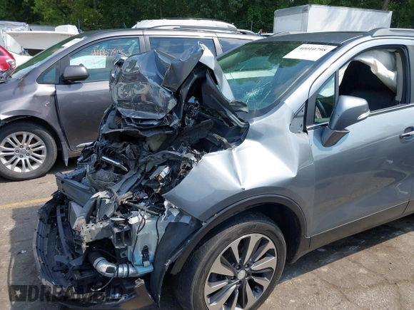 2019 Buick Encore Essence with VIN KL4CJGSM1KB890660, listed as a IAAI auction lot 40010798 with Not Provided miles and . Bid and sale history available at carsss.com. Image 6.