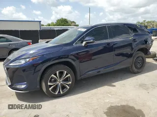 2022 Lexus RX 350L with VIN JTJHZKEA7N2024598, listed as a Copart auction lot 59652745 with 74,950 mi miles and Salvage title. Bid and sale history available at DreamBid. Image 1.