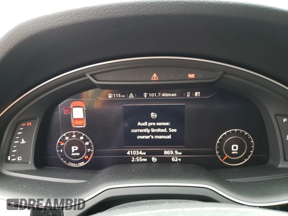 2019 Audi Q7 Prestige z VIN WA1VAAF77KD047609, wystawiony jako Copart lot #51421255 z przebiegiem 41 034 mil mil oraz Szkoda całkowita • Salvage title. Historia ofert i sprzedaży dostępna na DreamBid. Obrazek 9.