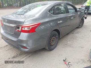 2017 Nissan Sentra S with VIN 3N1AB7AP1HY396768, listed as a IAAI auction lot 42023209 with 91,526 mi miles. Bid and sale history available at carsss.com. Image 4.
