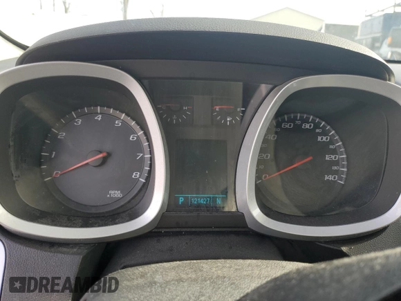 2010 Chevrolet Equinox LTZ with VIN 2CNFLGEY3A6220584, listed as a Copart auction lot 49052525 with 121,427 mi miles and Salvage Title. Bid and sale history available at DreamBid. Image 9.