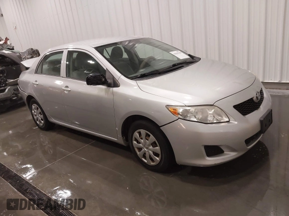 2009 Toyota Corolla with VIN JTDBL40E099056290, listed as a IAAI auction lot 42039105 with 94,043 mi miles and . Bid and sale history available at carsss.com. Image 1.
