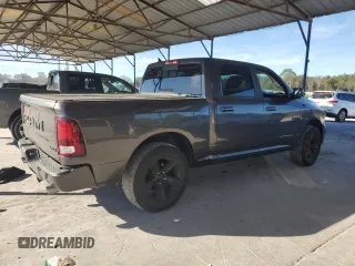 2018 Ram 1500 Night with VIN 1C6RR7MT0JS240821, listed as a Copart auction lot 80089194 with 107,261 mi miles and Salvage Title. Bid and sale history available at carsss.com. Image 3.