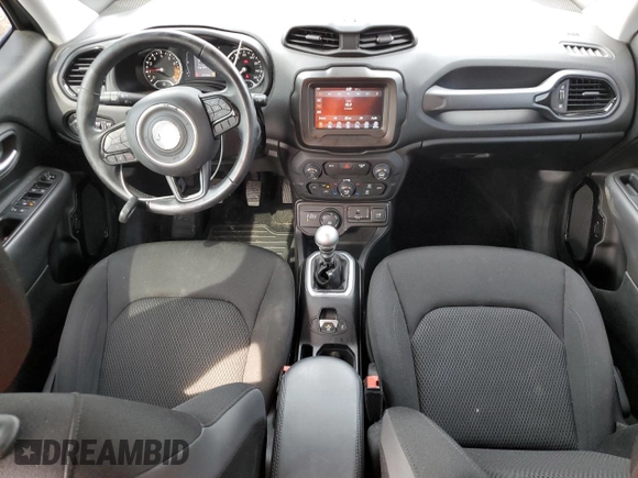 2018 Jeep Renegade Altitude with VIN ZACCJBBH4JPH29641, listed as a Copart auction lot 60641395 with 57,104 mi miles and Salvage title. Bid and sale history available at DreamBid. Image 8.
