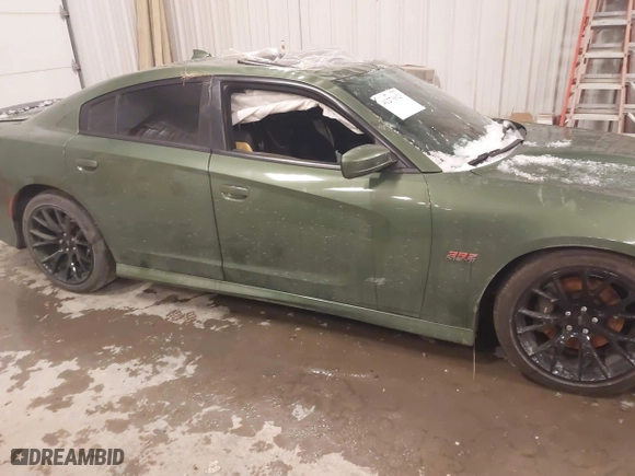 2020 Dodge Charger Scat Pack with VIN 2C3CDXGJ7LH120617, listed as a IAAI auction lot 41270023 with 118,924 mi miles. Bid and sale history available at carsss.com. Image 12.