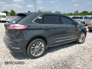 2021 Ford Edge Titanium с VIN 2FMPK4K96MBA55094, выставлен на аукционе Copart как лот 60990145 с пробегом 30 400 миль миль и Чистый • Clean title. История ставок и продаж доступна на DreamBid. Изображение 3.