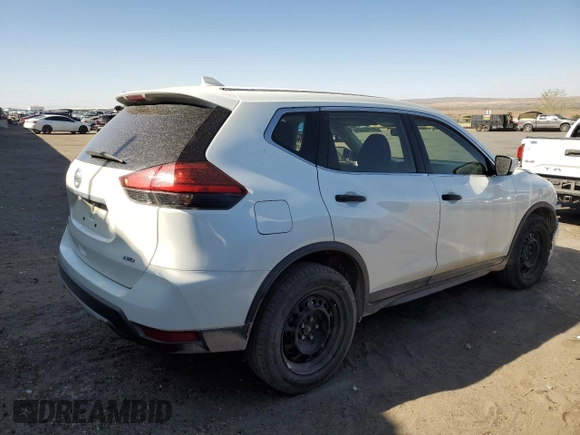 2017 Nissan Rogue SV with VIN KNMAT2MV5HP526382, listed as a Copart auction lot 49167525 with 144,337 mi miles and Salvage Title. Bid and sale history available at carsss.com. Image 3.