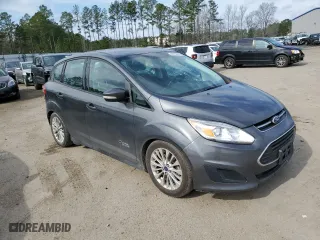 2017 Ford C-Max Energi SE with VIN 1FADP5EU1HL107452, listed as a Copart auction lot 40708663 with 93,252 mi miles. Bid and sale history available at carsss.com. Image 4.