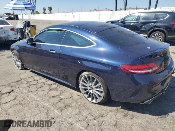 2023 Mercedes-Benz C 300 with VIN W1KWJ8DB3PG130931, listed as a Copart auction lot 73408804 with Not Provided miles and Salvage Title. Bid and sale history available at DreamBid. Image 2.