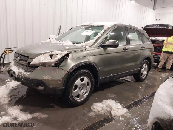 2009 Honda CR-V LX with VIN JHLRE48309C018379, listed as a IAAI auction lot 41836433 with 200,846 mi miles. Bid and sale history available at carsss.com. Image 2.