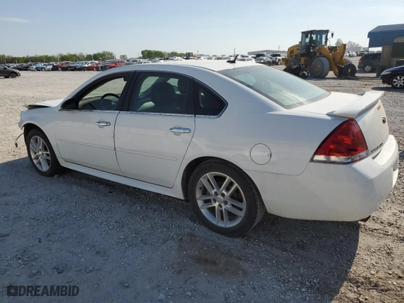 2013 Chevrolet Impala LTZ with VIN 2G1WC5E35D1223901, listed as a Copart auction lot 53278235 with 170,736 mi miles and Clean Title. Bid and sale history available at carsss.com. Image 2.