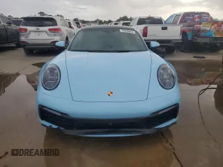 2024 Porsche 911 Carrera S with VIN WP0AB2A97RS220521, listed as a Copart auction lot 74099424 with 0 mi miles and Salvage Title. Bid and sale history available at carsss.com. Image 5.